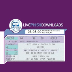 1990-03-03: The Wetlands Preserve, New York, NY, USA