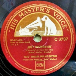 Ain't Misbehavin' (I'm Savin' My Love for You) / Moppin' and Boppin'