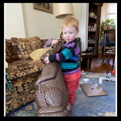 LITTLE THEO AND HIS BIG CHOCOLATE BUNNY