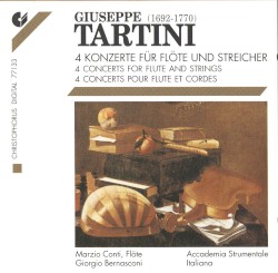 4 Konzerte für Flöte und Streicher