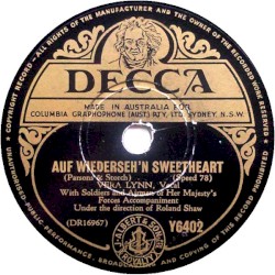 Auf Wiederseh'n Sweetheart / The Parting Song