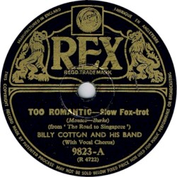 Too Romantic / Don't You Ever Cry