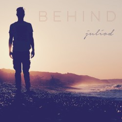 Behind