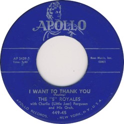 I Want to Thank You / All Righty!