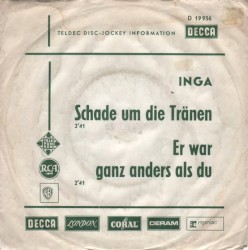Schade um die Tränen / Er war ganz anders als Du