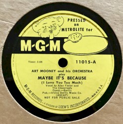 Maybe It's Because (I Love You Too Much) / The Song Is Ended (But the Melody Lingers on)