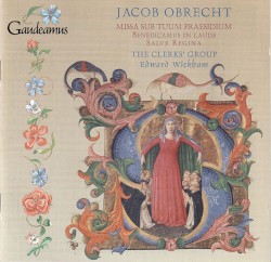 Missa Sub tuum praesidium / Benedicamus in laude / Salve regina