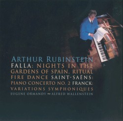 The Rubinstein Collection, Volume 70: Saint-Säens / Falla / Franck / Prokofiev