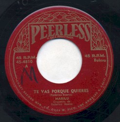 Te vas porque quieres / Si vieras