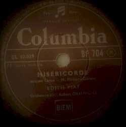 Miséricorde / Avec ce soleil