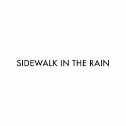 Sidewalk in the Rain