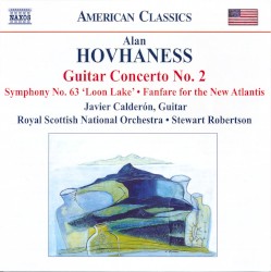 Guitar Concerto no. 2 / Symphony no. 63 “Loon Lake” / Fanfare for the New Atlantis