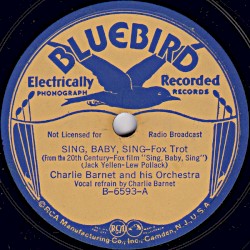 Sing, Baby, Sing / The Milkmen's Matinee