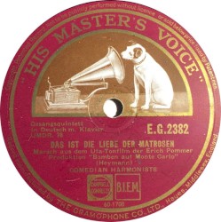 Das ist die Liebe der Matrosen / Wenn der Wind weht über das Meer