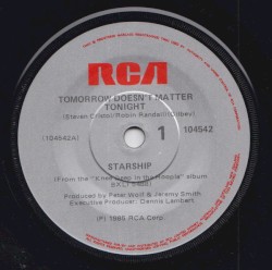 Tomorrow Doesn’t Matter Tonight