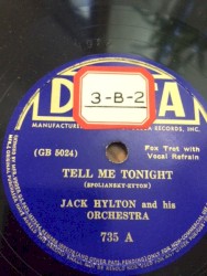 Tell Me Tonight / My Darling