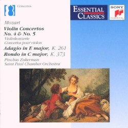 Violin Concertos No. 4 & No. 5 / Adagio in E major / Rondo in C major