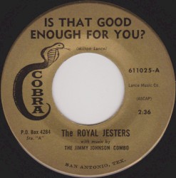 Is That Good Enough For You? / Ask Me To Move A Mountain