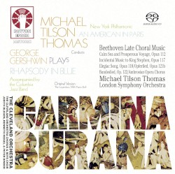 Orff: Carmina Burana / Beethoven: Late Choral Works