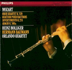 Oboe Quartet, K. 379 / Divertimento, K. 251 / Adagio, K. 580a