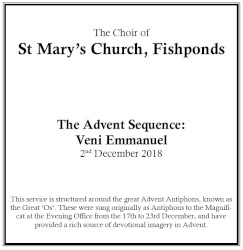 Advent Sequence 2018