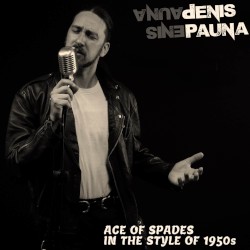 Ace of Spades in the Style of 1950s