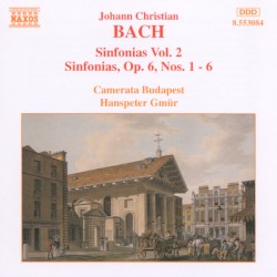 Sinfonias, Vol. 2: Sinfonias, op. 6, nos. 1-6