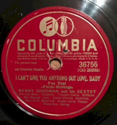 I Can't Give You Anything but Love, Baby / Fiesta in Blue