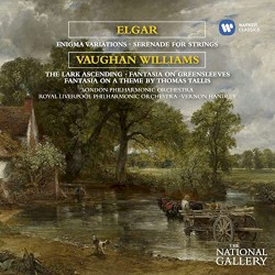 Elgar: Enigma Variations / Serenade for Strings / Vaughan Williams: The Lark Ascending / Fantasia on Greensleeves / Fantasia on a Theme by Thomas Tallis
