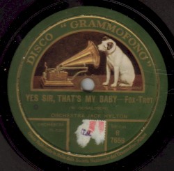 Yes Sir, That's My Baby / Tie a String Around Your Finger