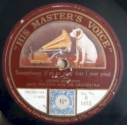 Sweetheart (I'm So Glad That I Met You) / Innocent Lonesome Blue Baby