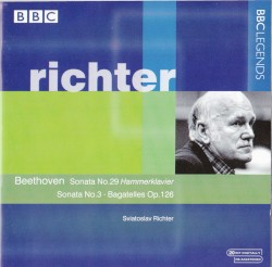 Sonata no. 29 "Hammerklavier" / Sonata no. 3 / Bagatelles, op. 126