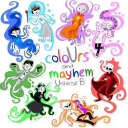 coloUrs and mayhem: Universe B