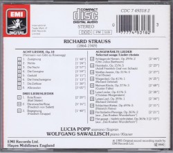 Richard Strauss: Lieder