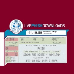 1989-11-10: Sigma Phi House, Hamilton College, Clinton, NY, USA