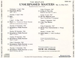 Unsurpassed Masters, Volume 3 (1966-1967)