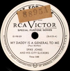 My Daddy Is a General to Me /Ill Barkio