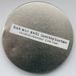 Hab nur zwei GÀsteplÀtze
