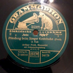 Pfändung beim Sänger Kröhlhuhm