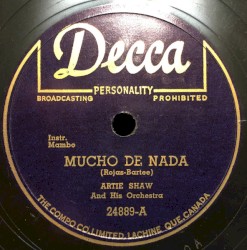 Mucho de nada / Orinoco