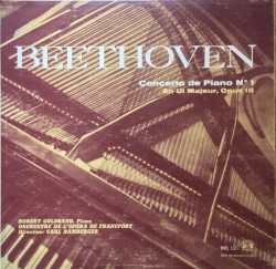 Concerto de Piano N° 1 en Ut Majeur, Opus 15