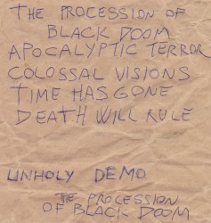 The Procession of Black Doom