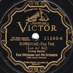 Sunshine / Back in Your Own Back Yard