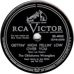 Gettin' High Feelin' Low Over You / Green Back Dollar