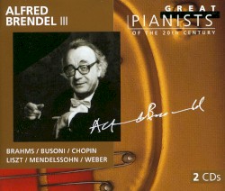 Great Pianists of the 20th Century, Volume 14: Alfred Brendel III
