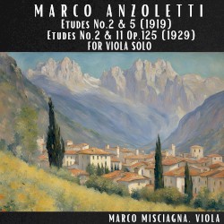 Etudes for Viola Solo: No. 2 & 5 (1919) / No. 2 and 11, op. 125 (1929)