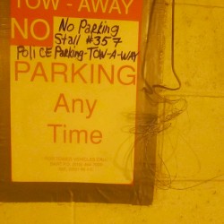 El Cerrito Del Norte Parking Garage, Halloween, Near Midnight