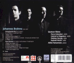 String Quartet No. 1 in C minor / Piano Quintet in F minor