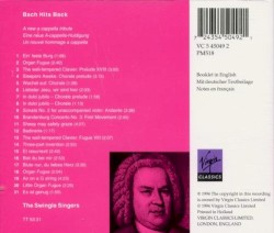 Bach Hits Back: A New A Cappella Tribute