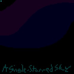 A Single-Starred Sky